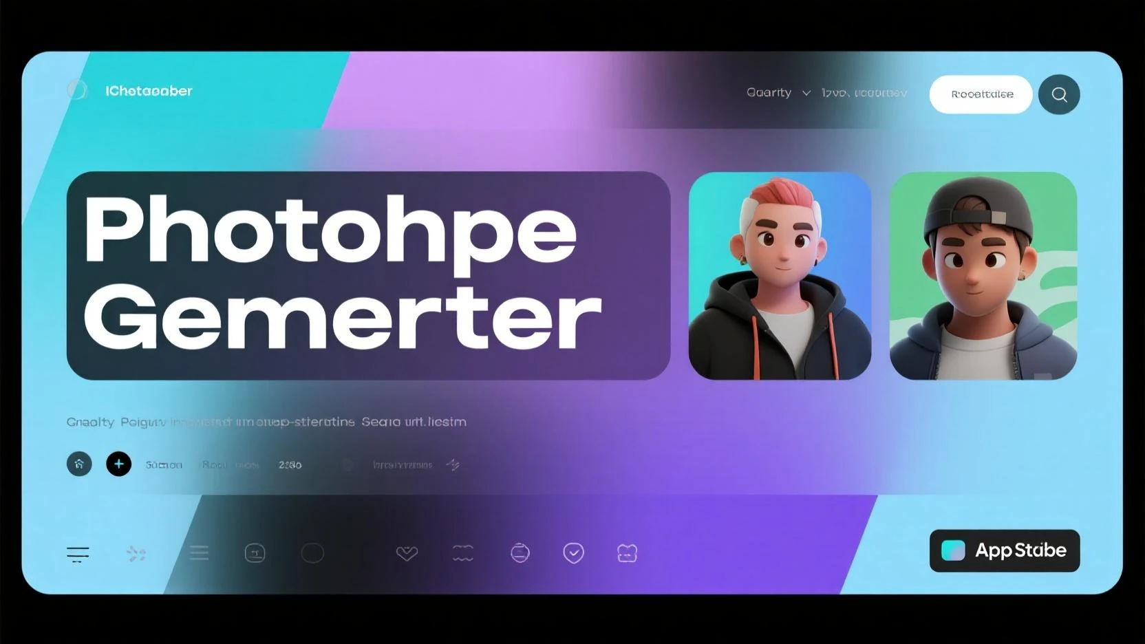 Photo Character Generator