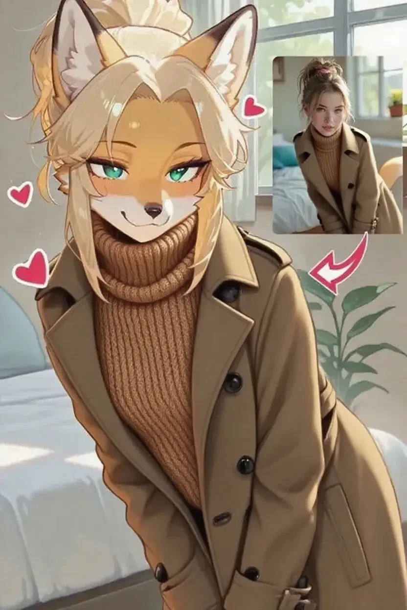 Real person to Furui🐰🐹🐱