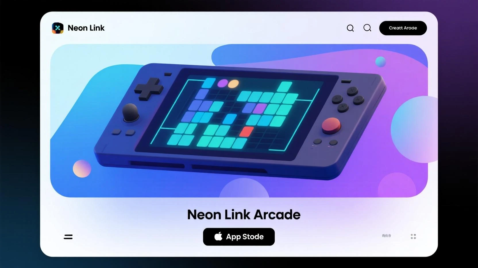 Neon Link Arcade