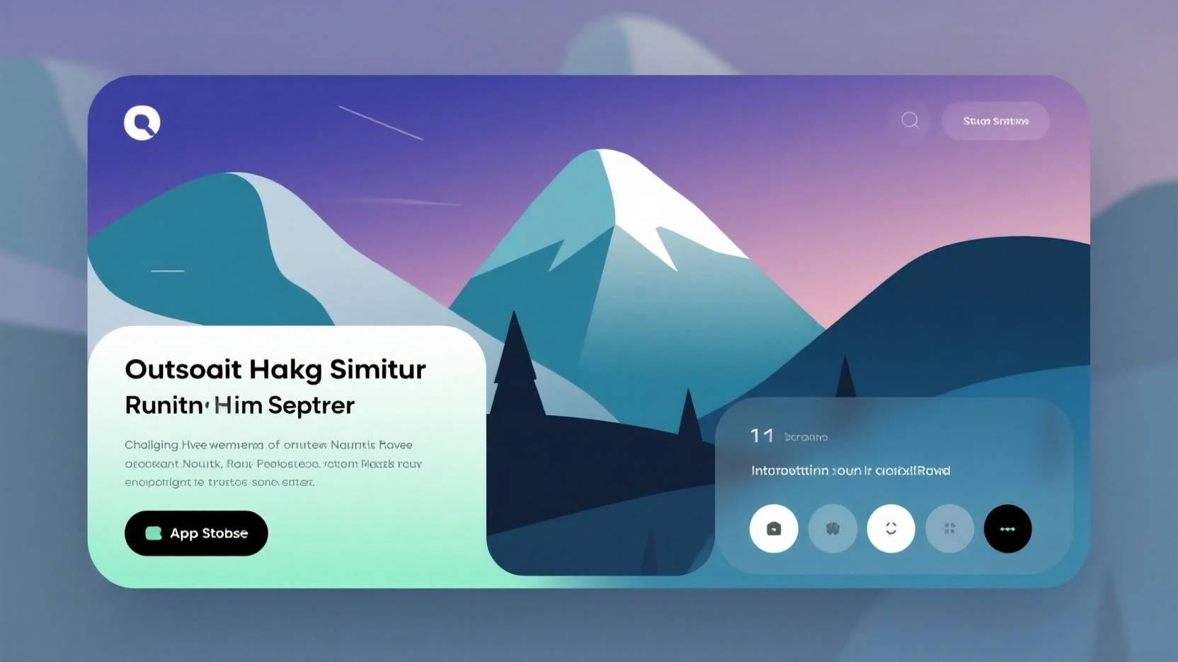 Outdoor Hiking Simulator