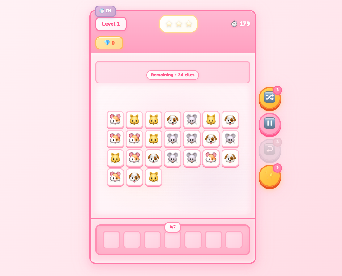 Animal Match-3 Game✨ preview