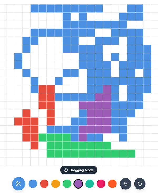 Pull It: Grid Drawing