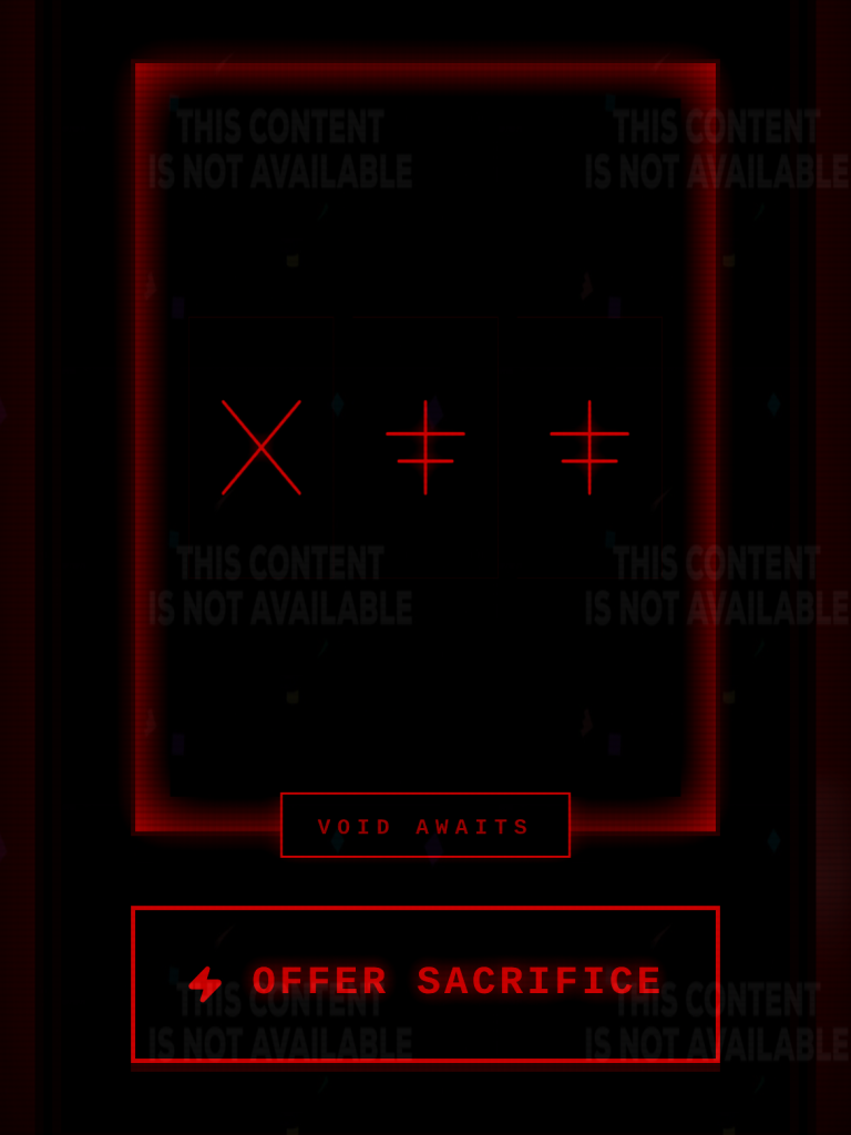 V.O.I.D. (Vessel Of Infinite Debt)