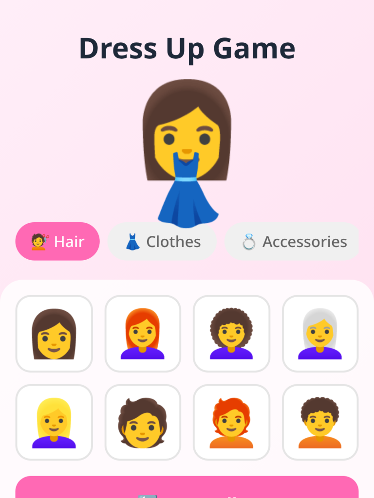 Fashion Dress Up Game