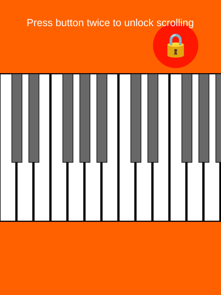 Interactive Piano Keyboard