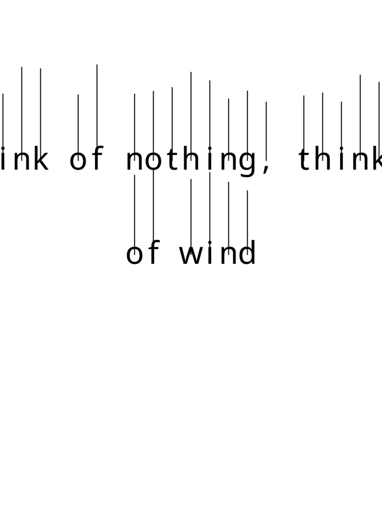 Wind Chimes Text