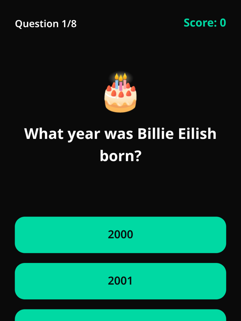Billie Eilish Fan Quiz