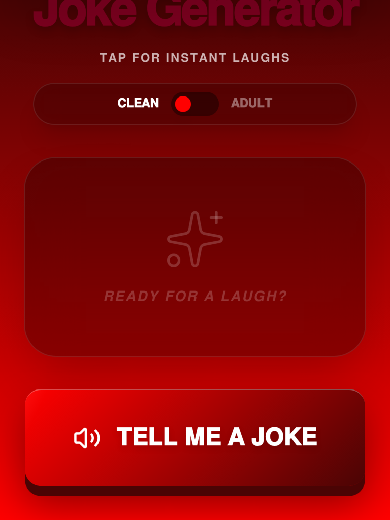 Joke Generator - FUN AND EASY