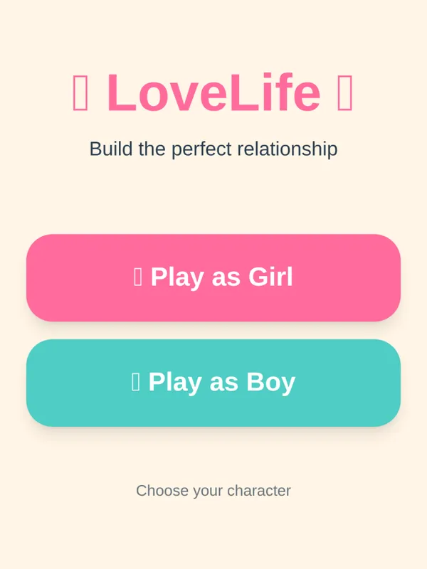 Lovelife-Dating #LoveGame
