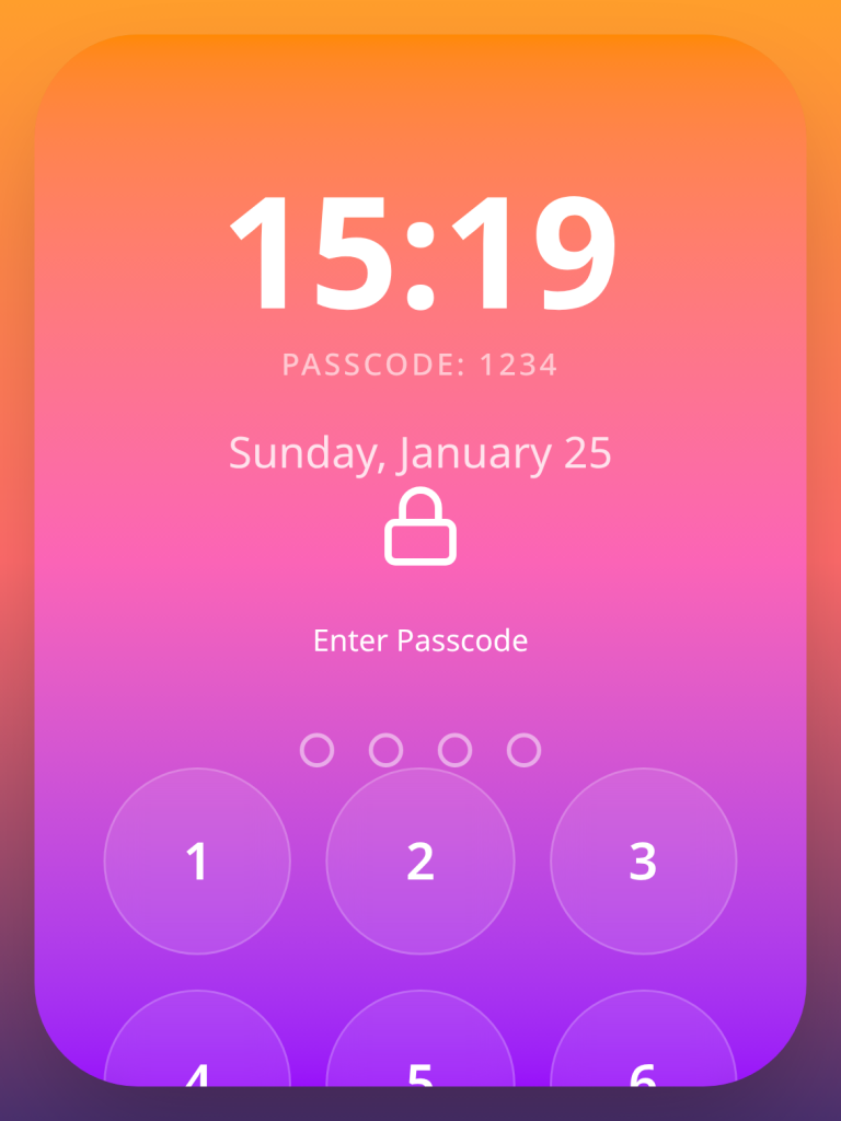 Beach Phone Interface
