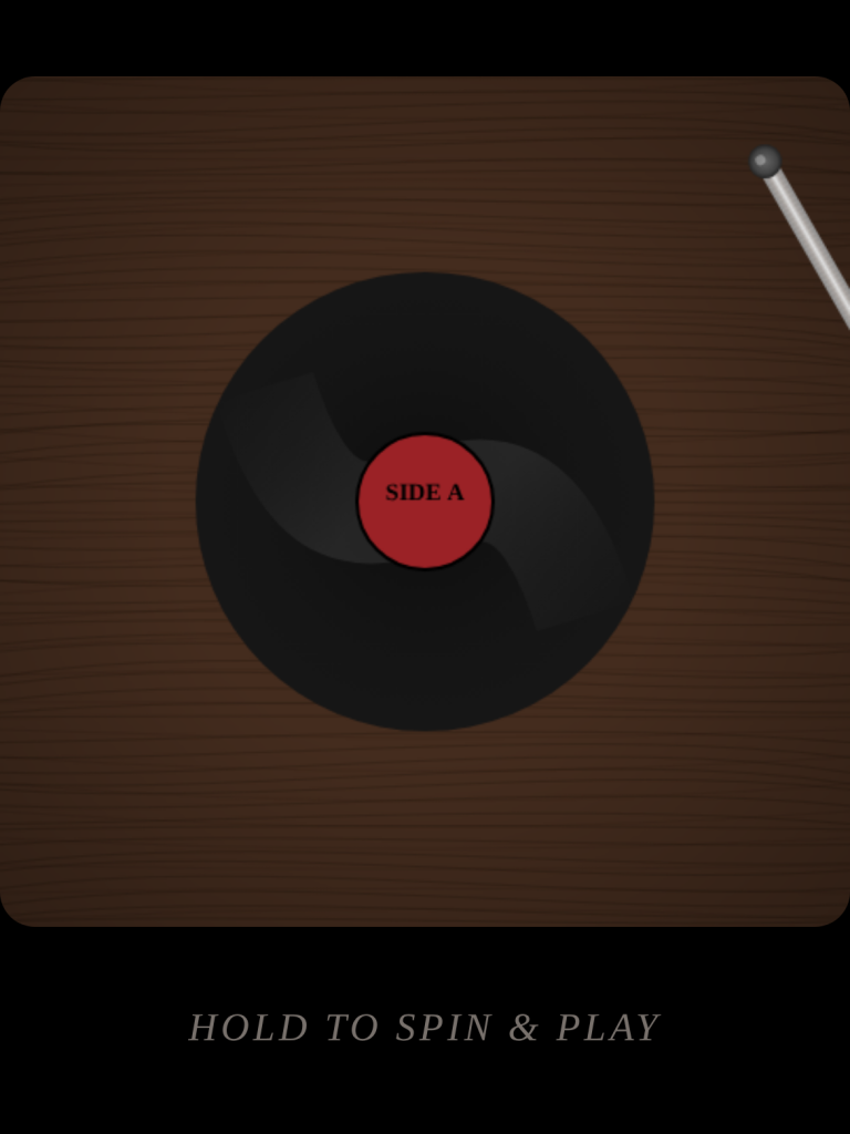 Vinyl Record Player #TapToReveal