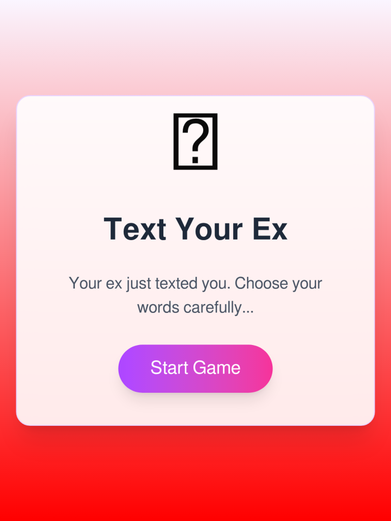 Text Your Ex more endings now