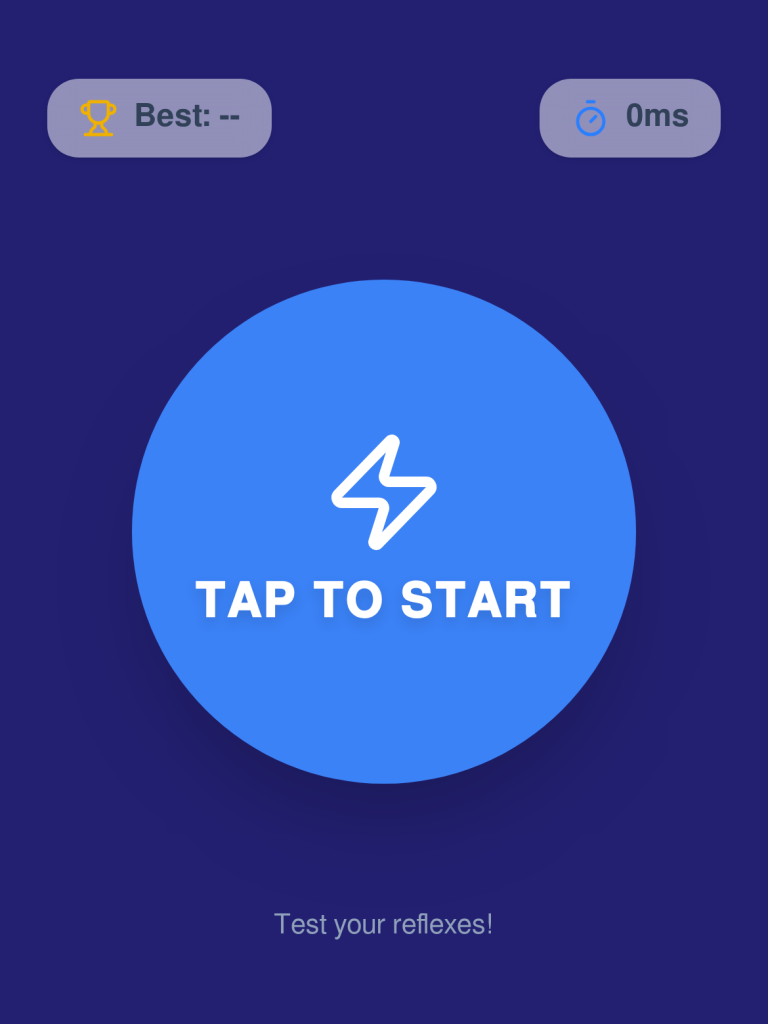 Reaction Time Tester