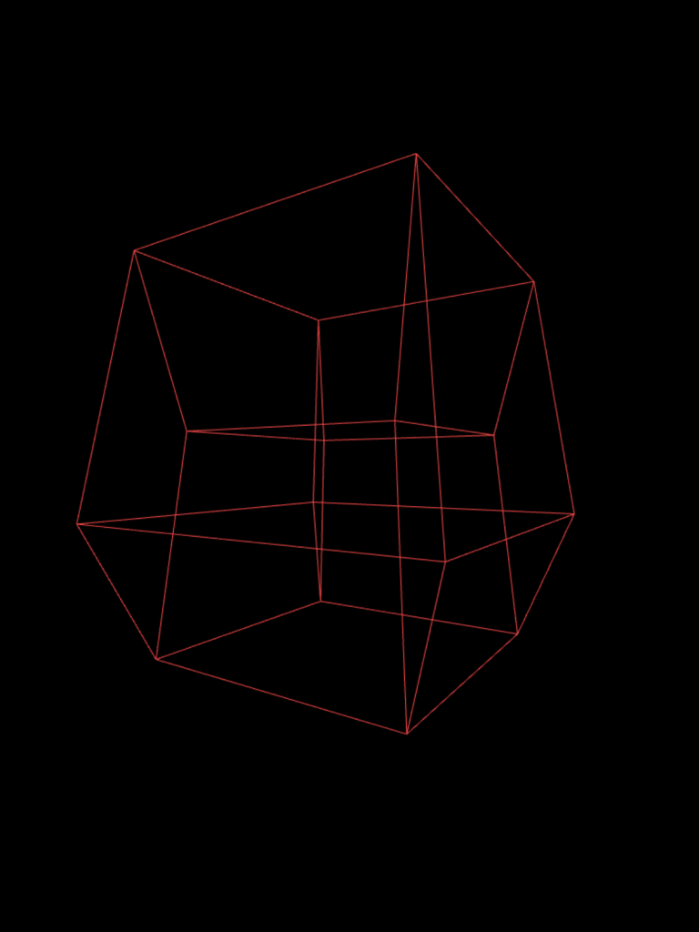 4D Hypercube Visualizer