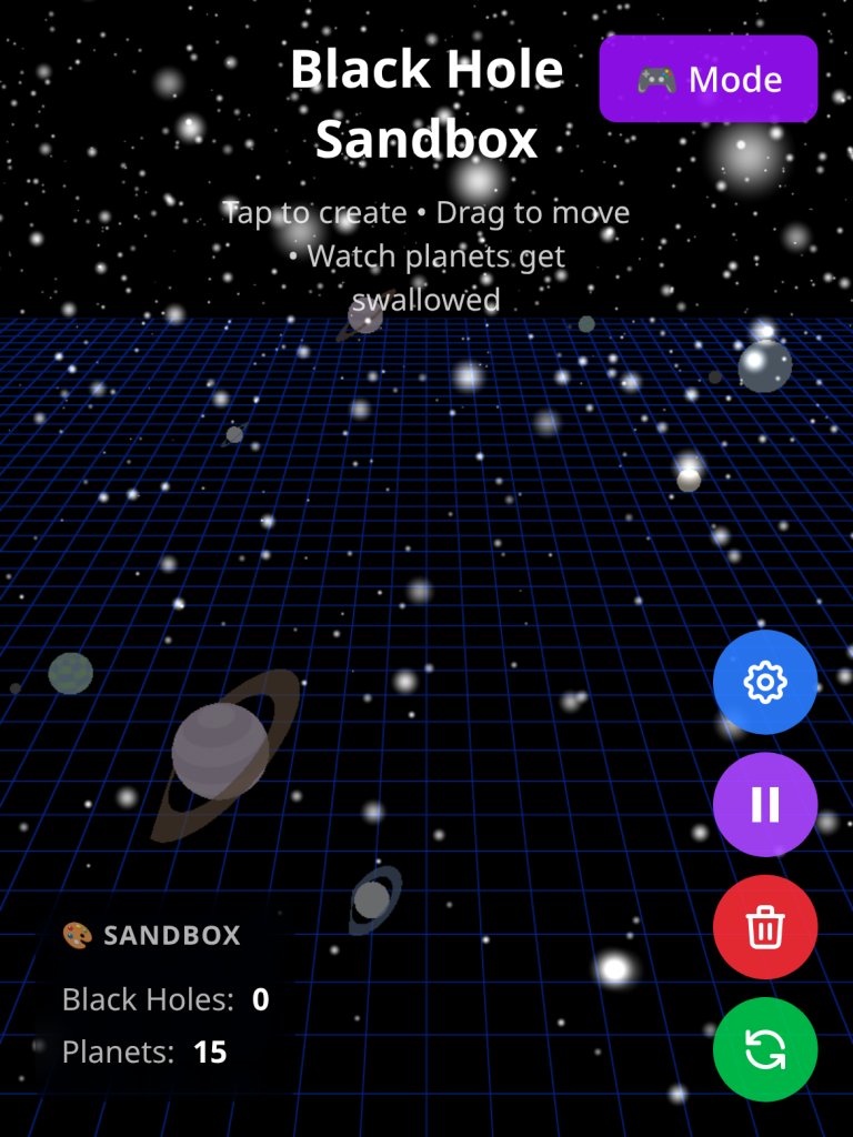 Black Hole Sandbox