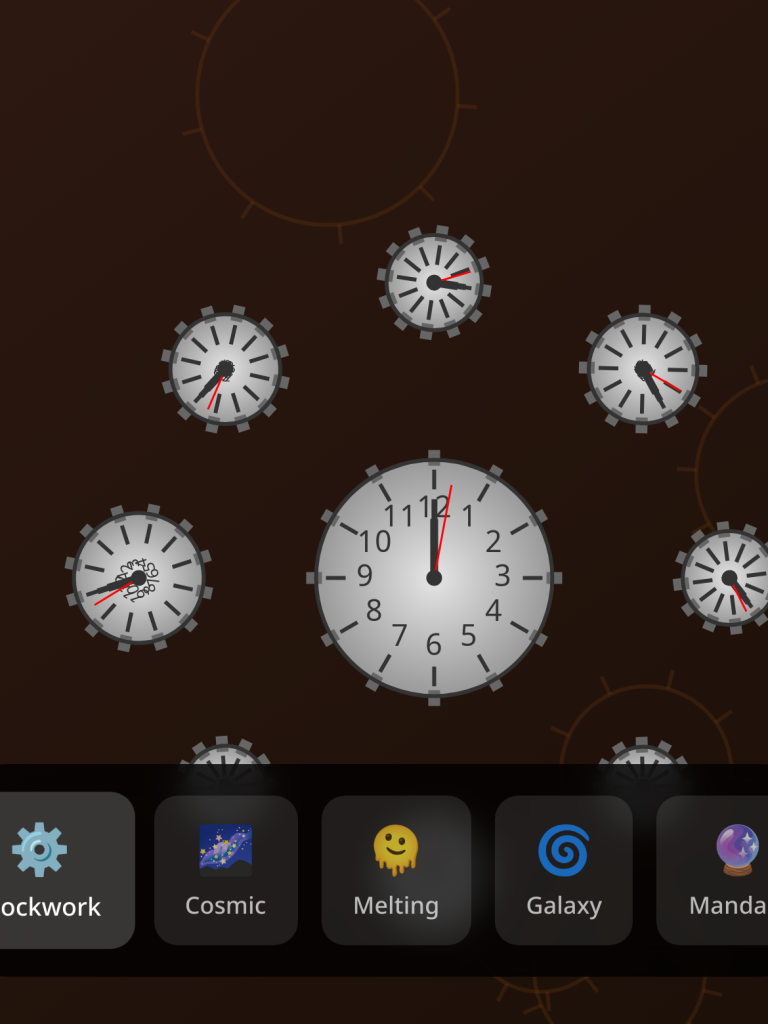 Cosmic Clock Art Generator