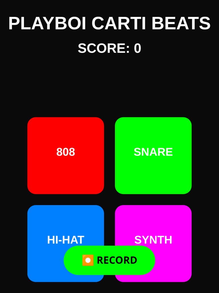 Playboi Carti Music Game