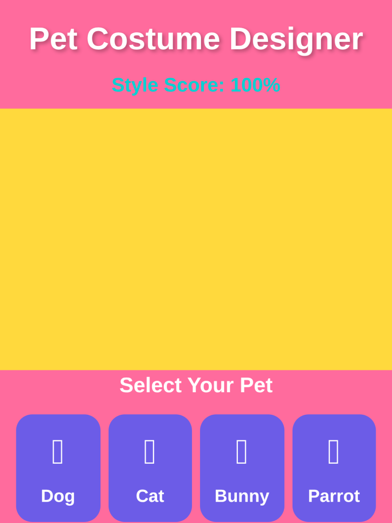 Pet Costume Designer