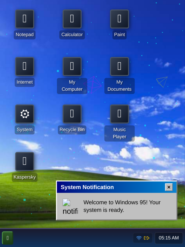 Windows 95 Simulator