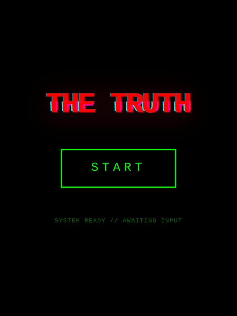 The Truth: Horror game