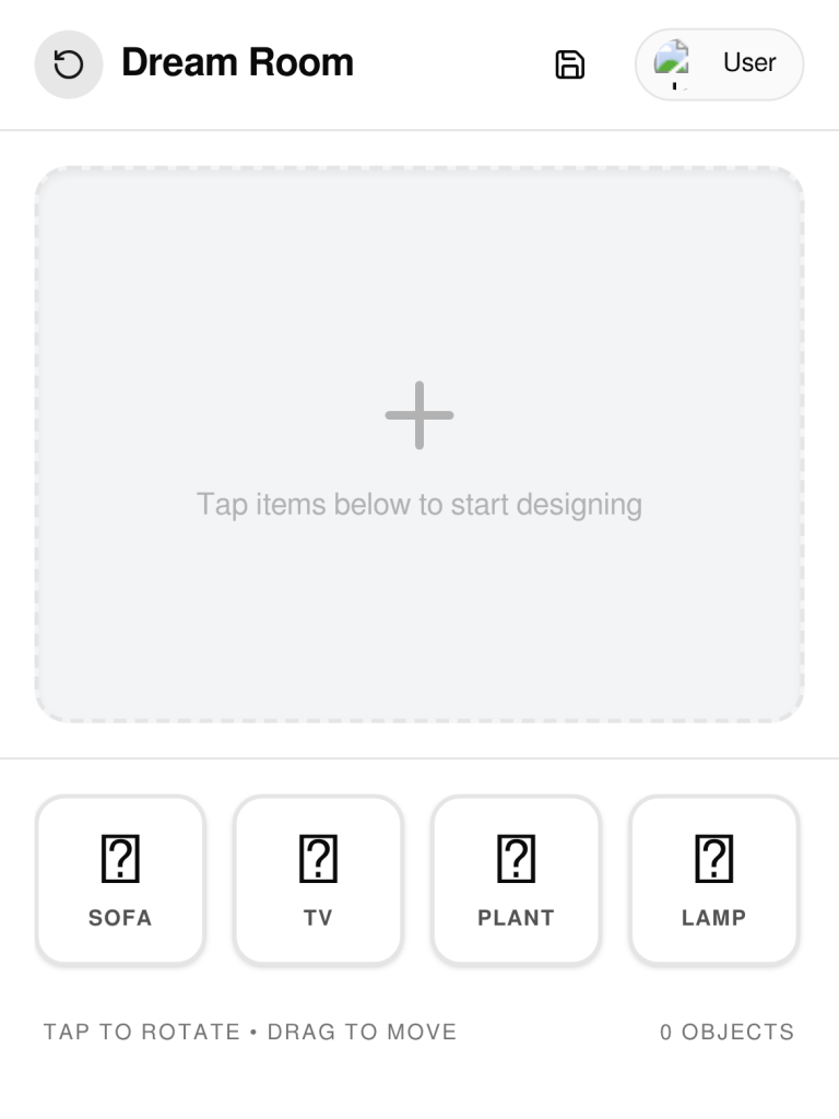 Personal Living Room Designer