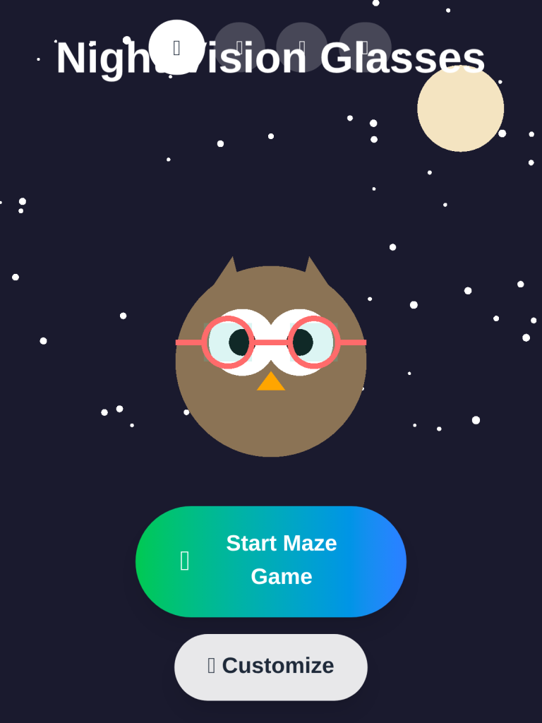 Night Vision Animal Maze Don’t Die