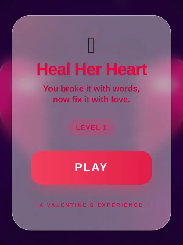 Fix Her Heart #LoveGame