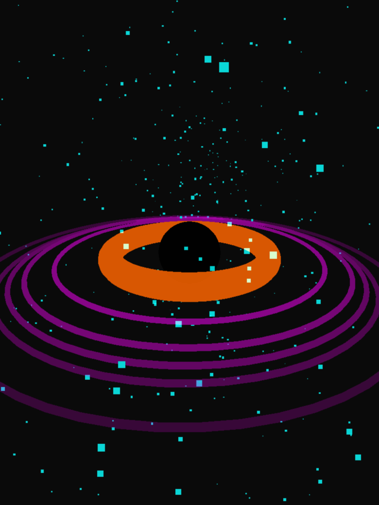 Blackhole take takes you to 5d world  hold or zoom in