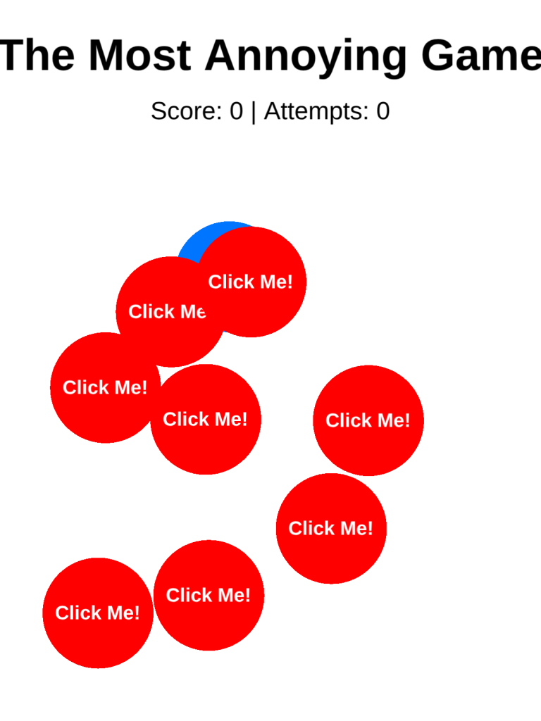 Don’t touch the red