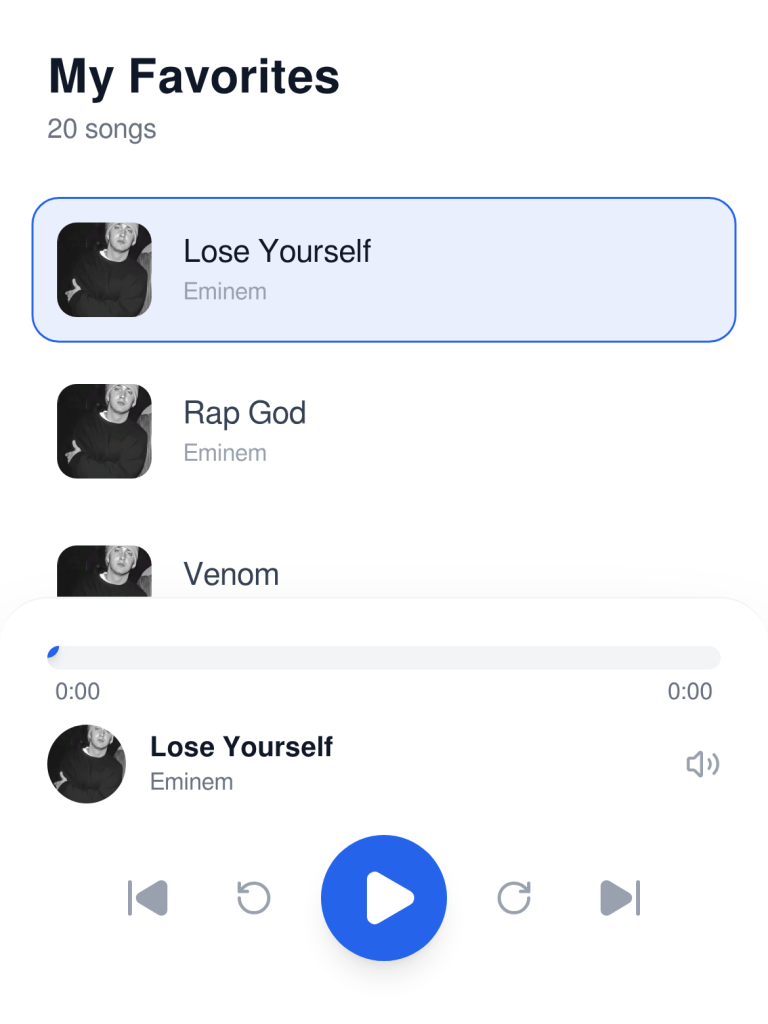 Music Playlist (EMINEM)