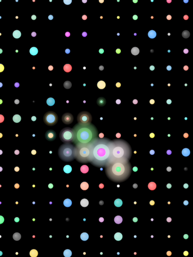 Musical Dots Canvas