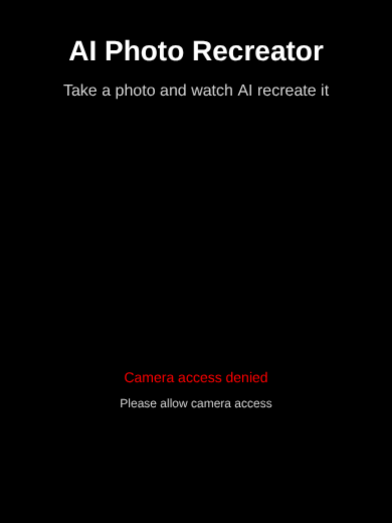 AI Picture Recreator