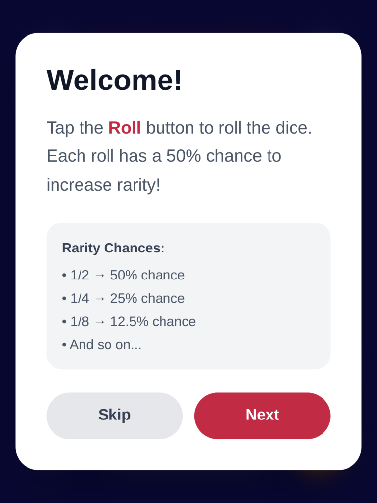 Rare Dice Rolling