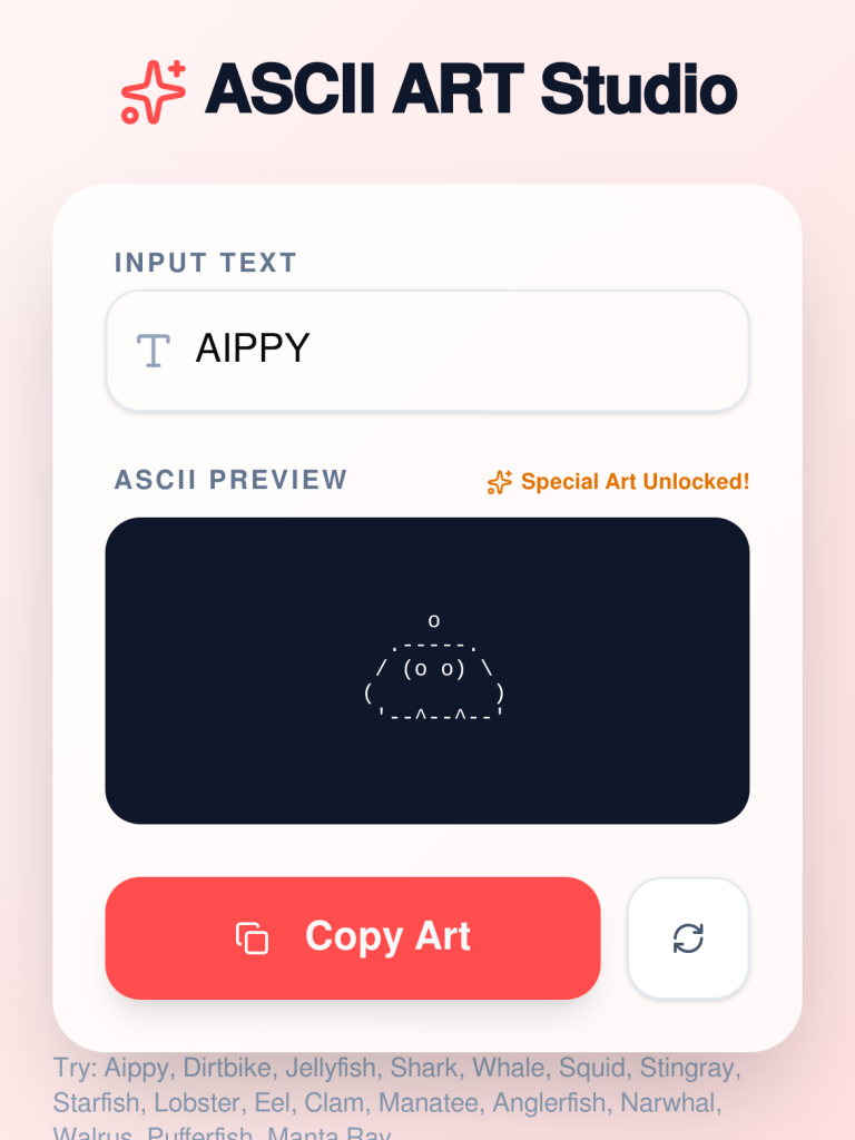 ASCII ART Studio