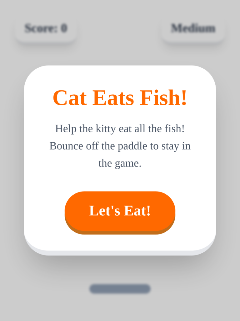 Cat Eats Fish