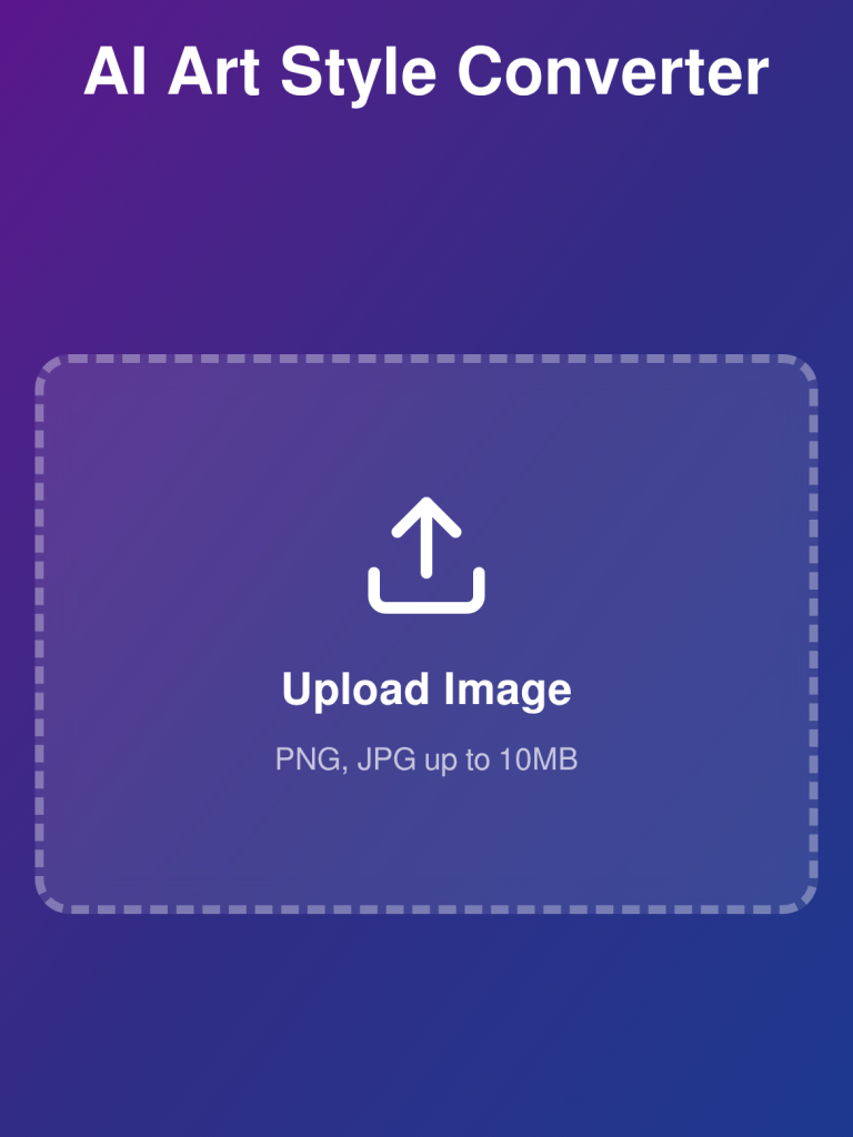 AI Art Style Converter