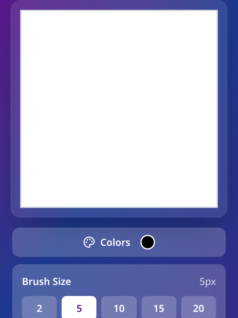 Canvas to 3D Drawing Game