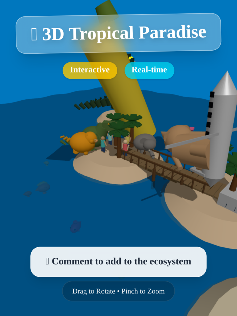 Tropical Island Ecosystem