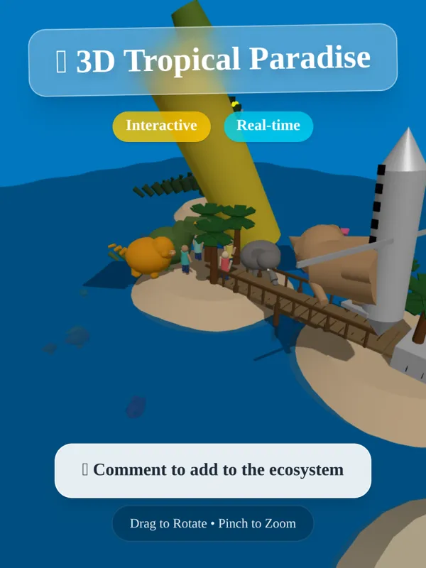 Tropical Island Ecosystem