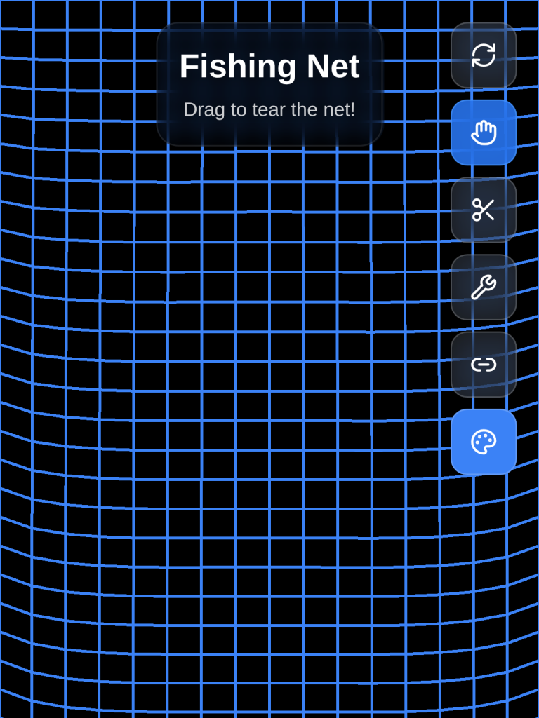 Fishing Net Slice Game！