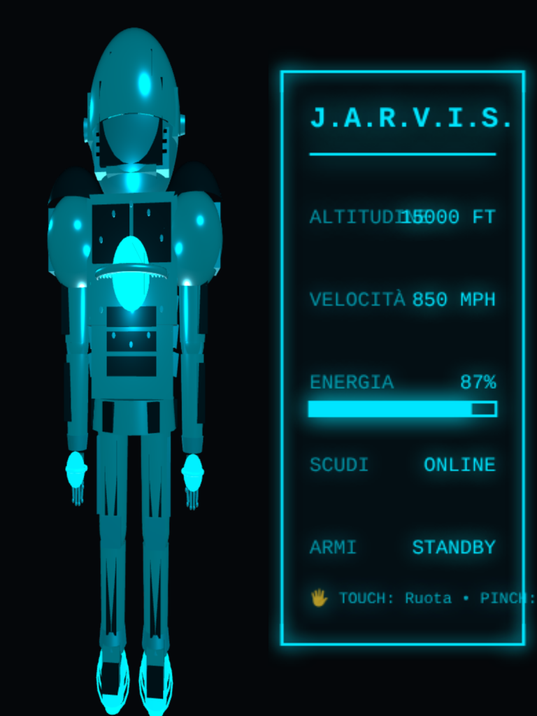 Iron Man Hologram AI