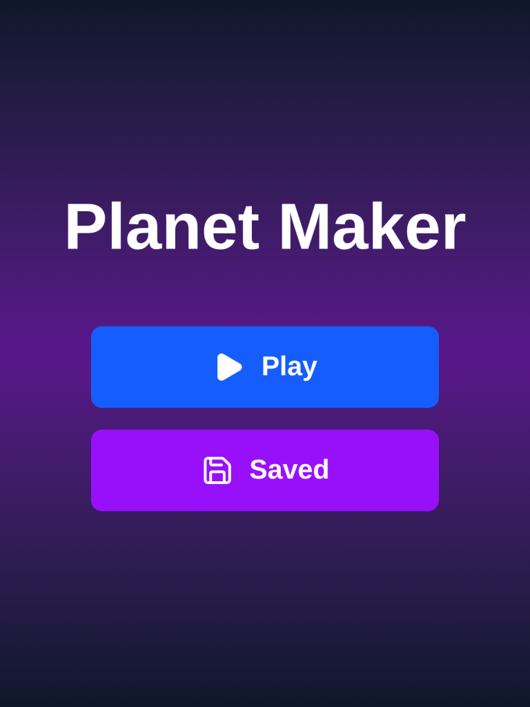 Planet Maker Sim