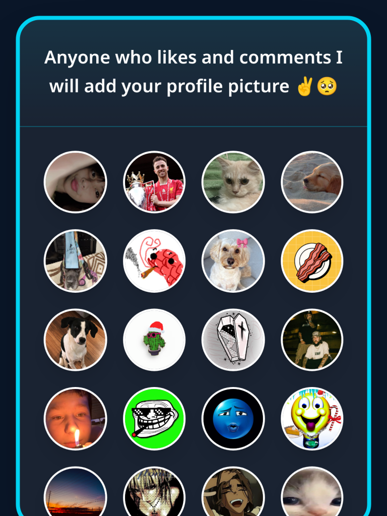 Profile Wall Mini Game