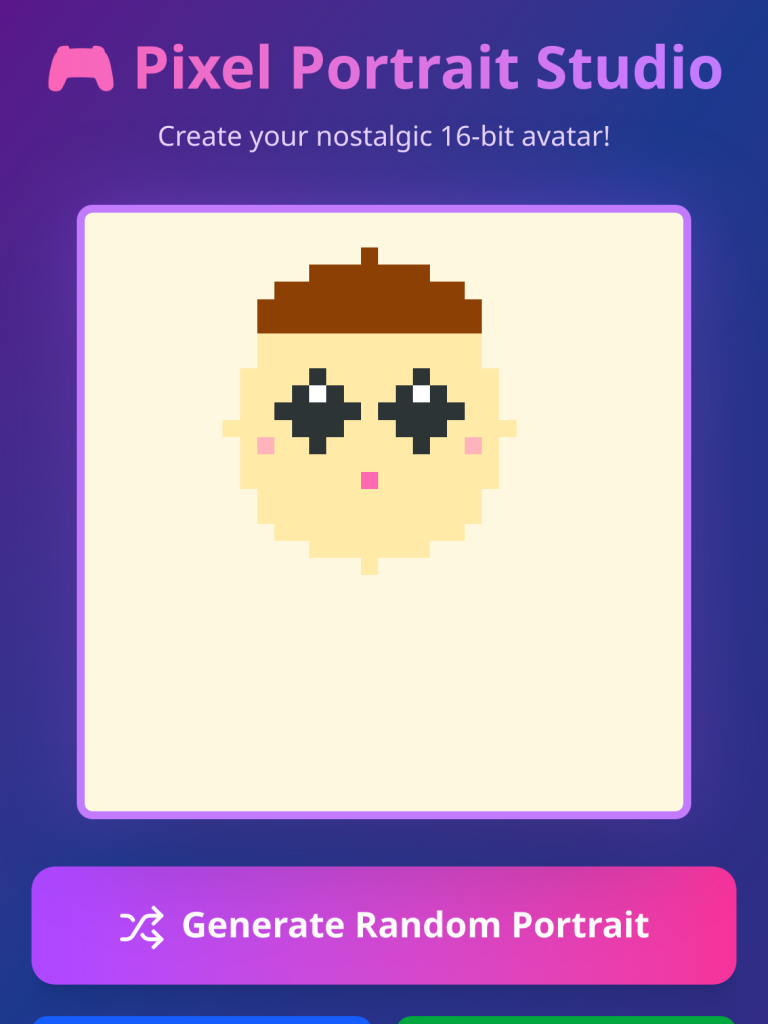 Pixel Portrait Studio