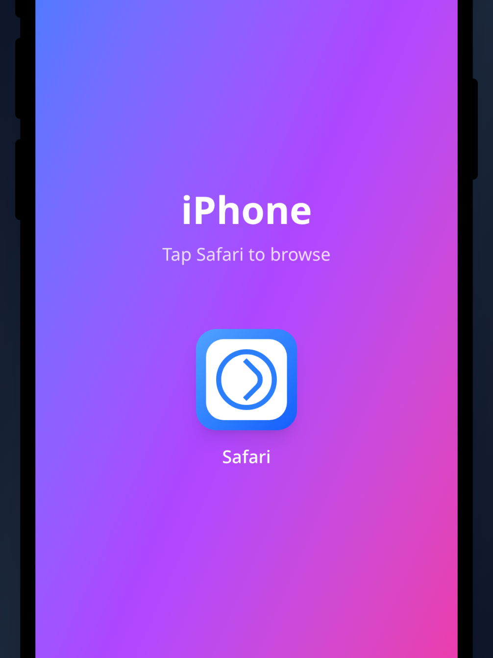 Mobile Safari Browser