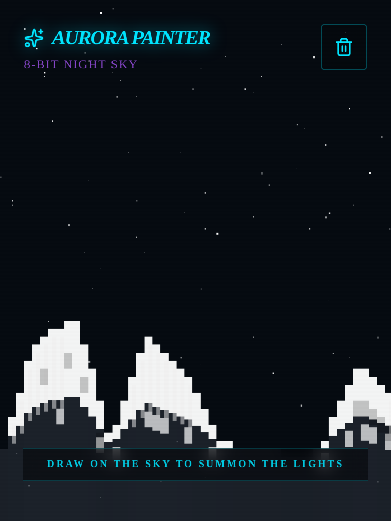 Northern Lights Drawing Game