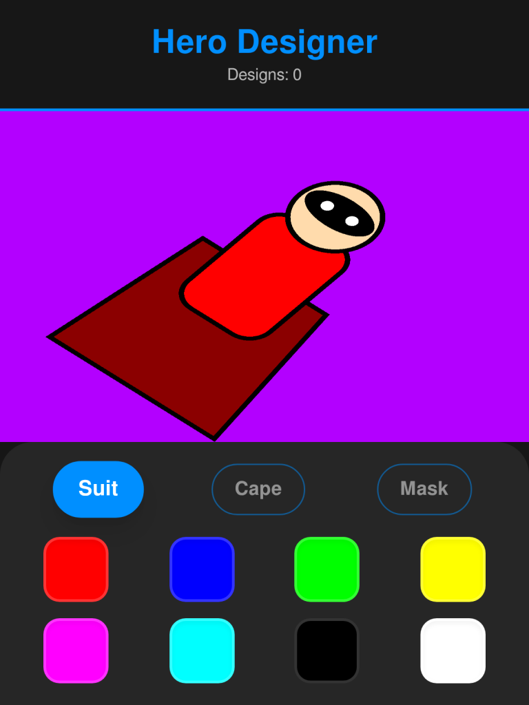 Superhero Designer