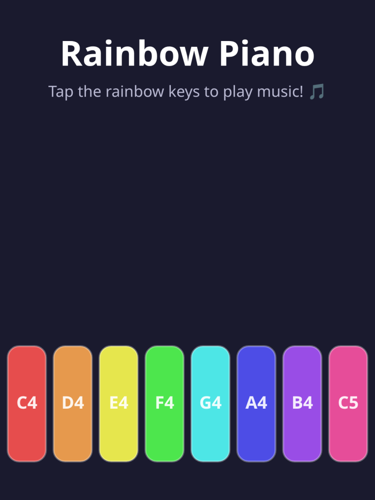 Rainbow Piano