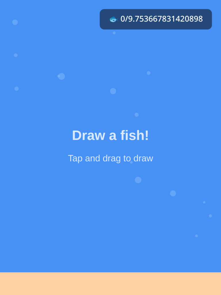 Draw Your Fish Aquarium