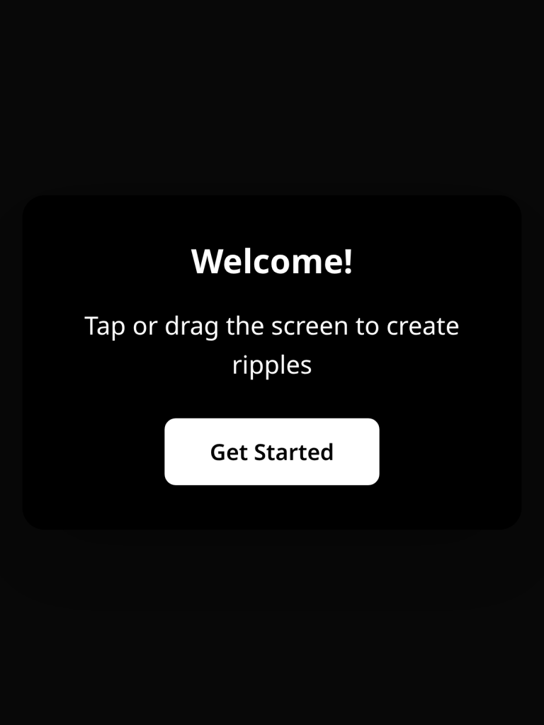 Interactive Ripples